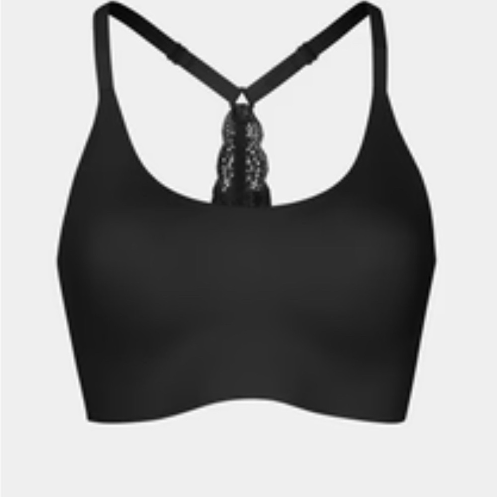 Knix Black Lace Back Bralette size s